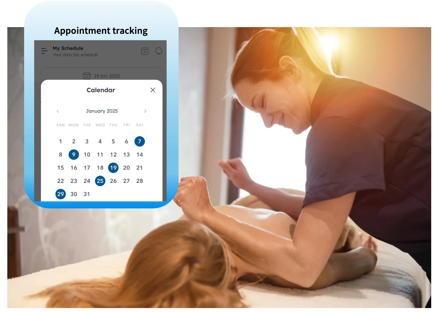 Business growth workflow screen